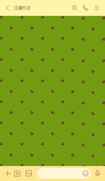 [LINE着せ替え] ミニハート 11の画像3