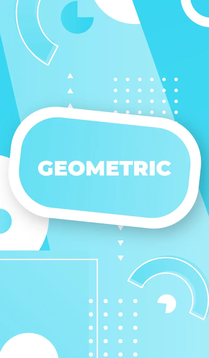 [LINE着せ替え] Geometric Gradient 1.6の画像1