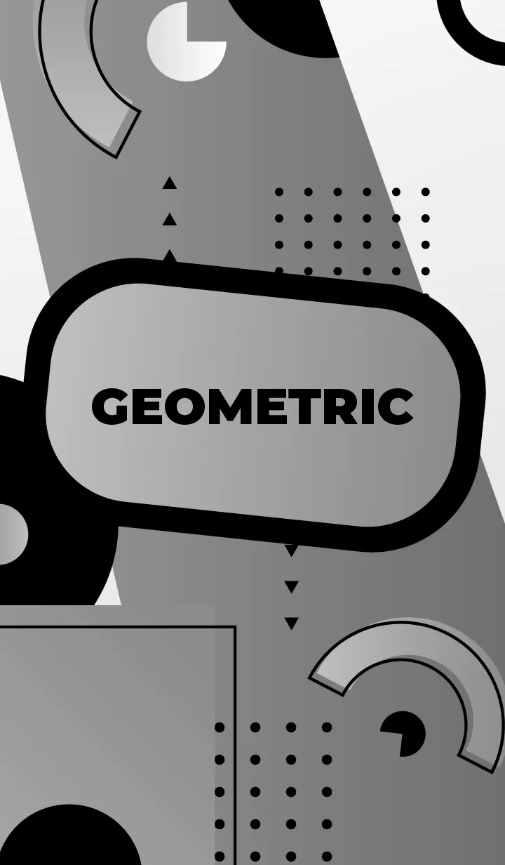 [LINE着せ替え] Geometric Gradient 1.7の画像1