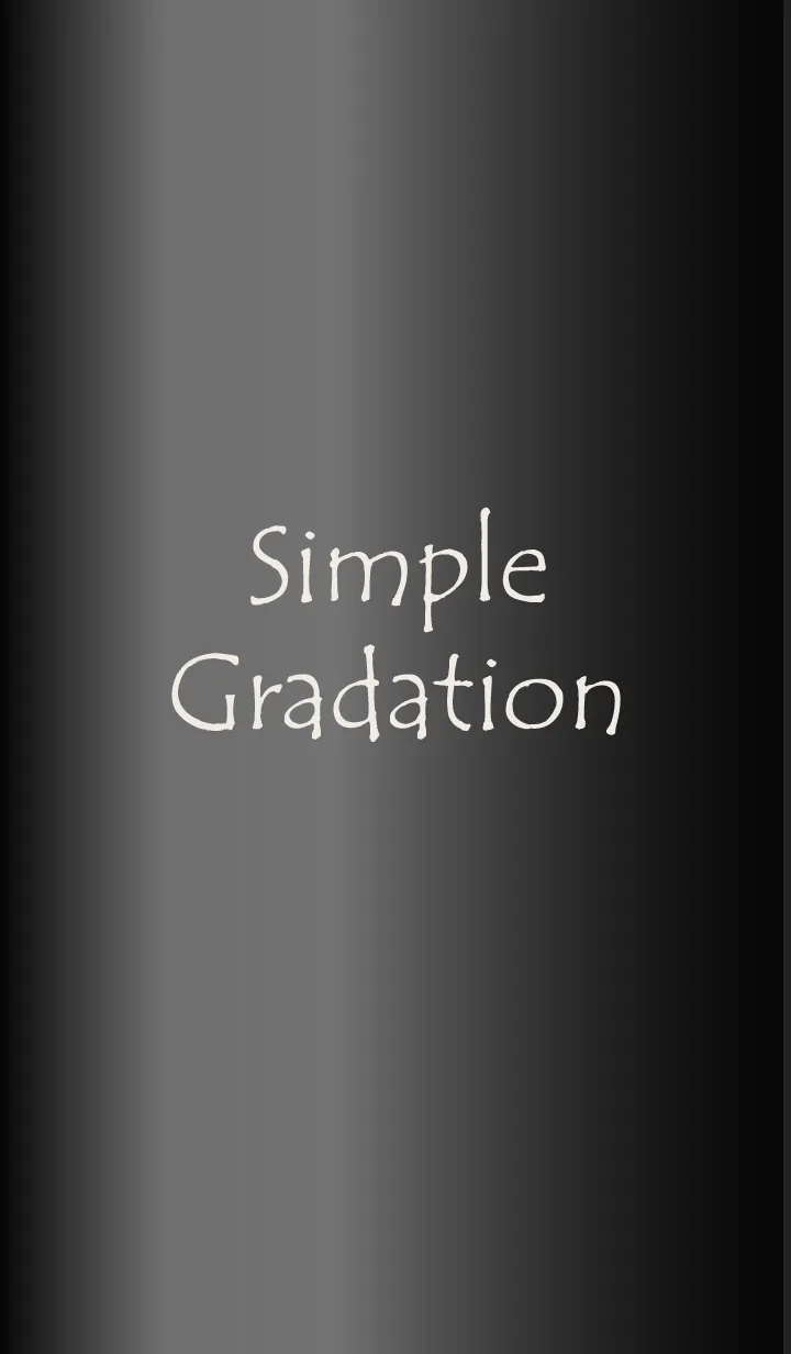 [LINE着せ替え] Simple Gradation -GlossyBlack 9-の画像1