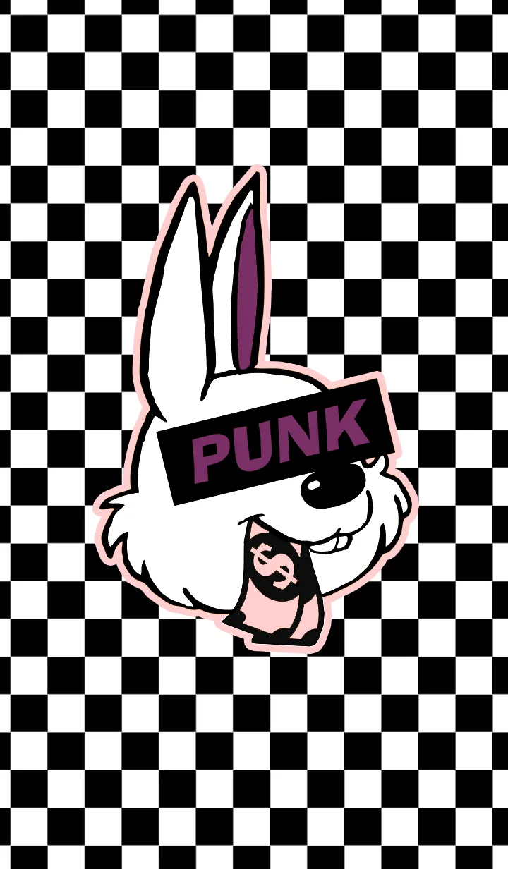 [LINE着せ替え] パンク ラビット 12の画像1