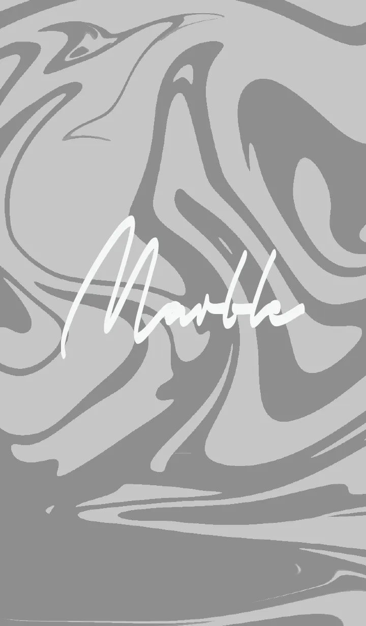 [LINE着せ替え] グレー : マーブルの画像1