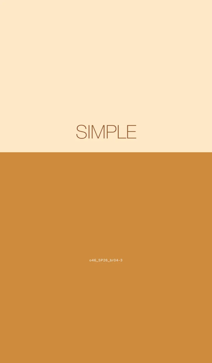 [LINE着せ替え] o46_26_ブラウン4-9の画像1