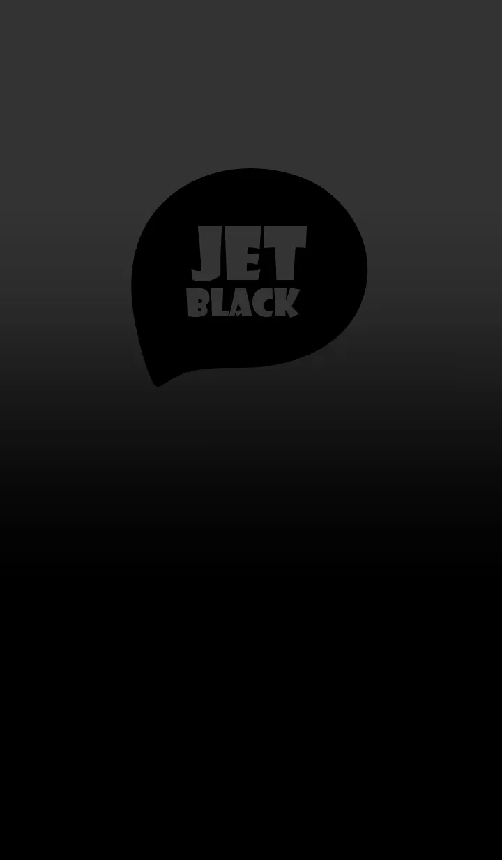 [LINE着せ替え] Black & Jet Black Theme (JP)の画像1