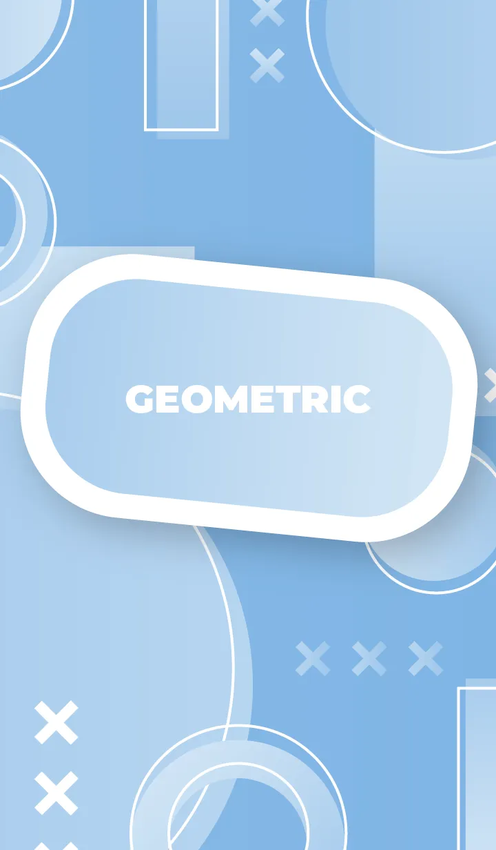 [LINE着せ替え] Geometric Gradient 3.5の画像1