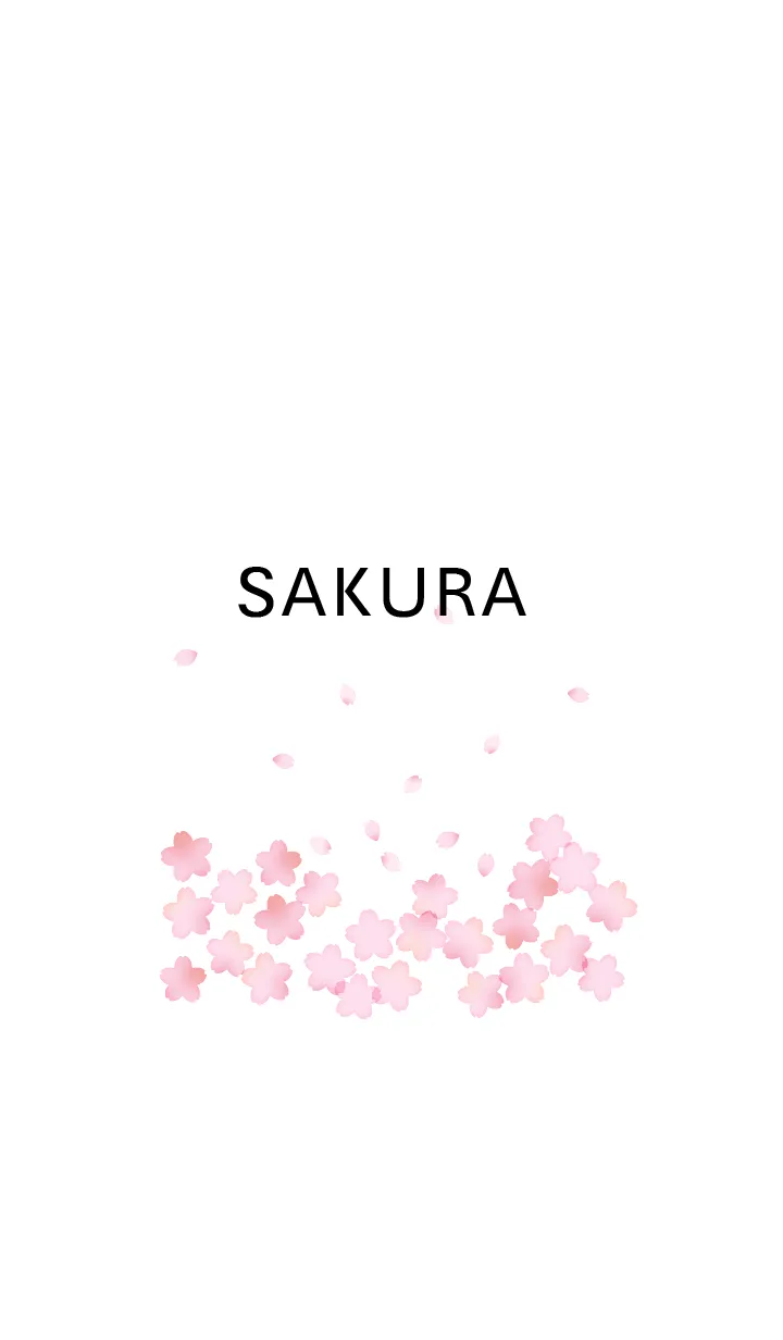 [LINE着せ替え] ふんわり優しい大人ピンクの桜の花の画像1