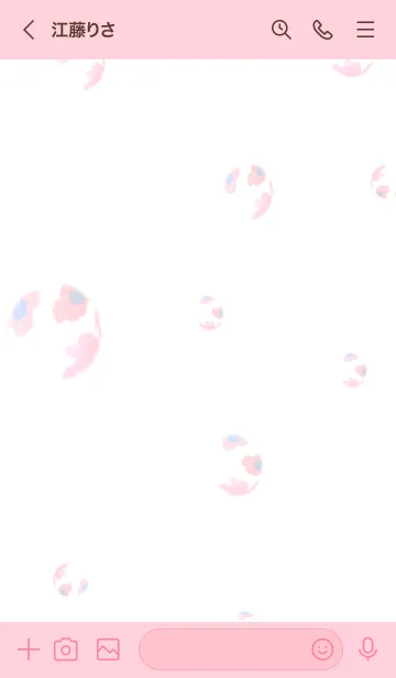 [LINE着せ替え] Fairy with face out of bag-034-の画像3