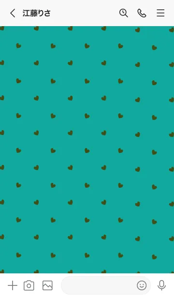 [LINE着せ替え] ミニハート 14の画像3