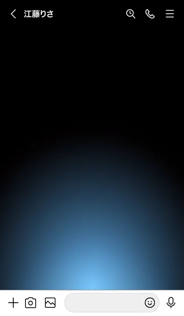 [LINE着せ替え] MAYA BLUE LIGHT ICON THEME 2の画像3