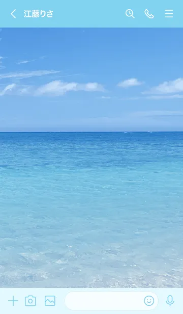 [LINE着せ替え] Beautiful Sea Hawaii 10の画像3