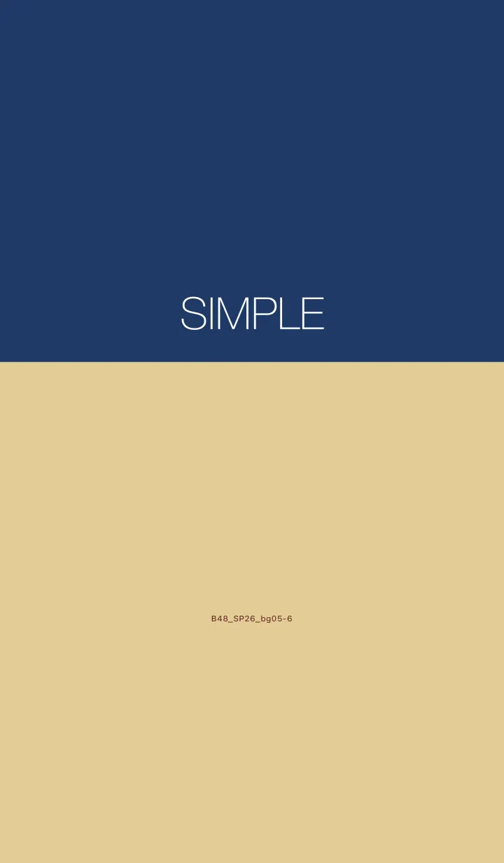 [LINE着せ替え] B48.26_ベージュ5-6の画像1