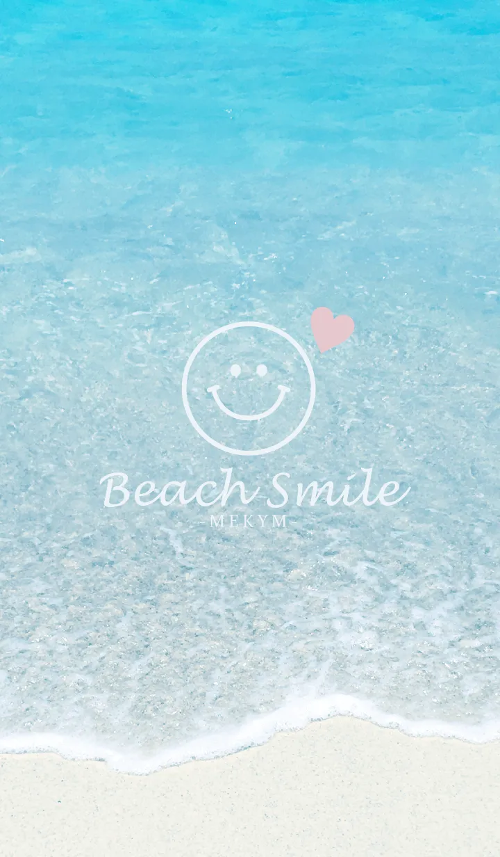 [LINE着せ替え] Love Beach Smile.MEKYM 45の画像1