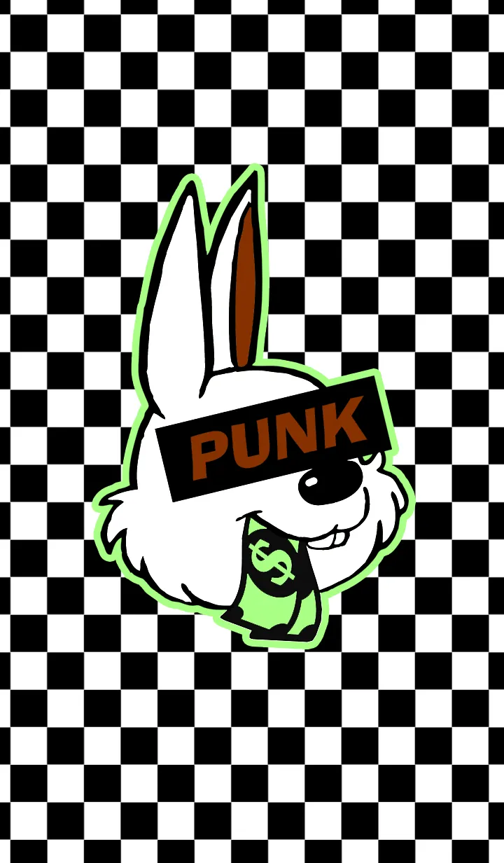 [LINE着せ替え] パンク ラビット 14の画像1