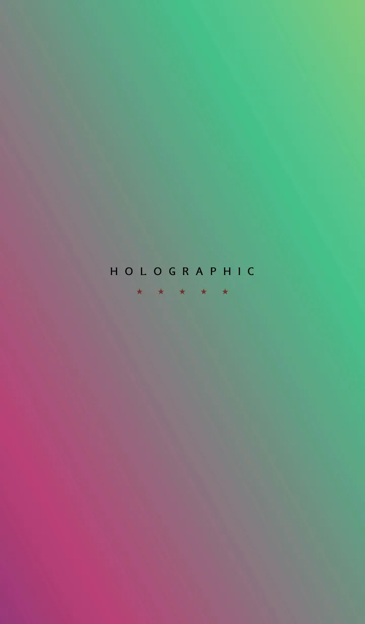 [LINE着せ替え] ホログラフィック スター 24の画像1