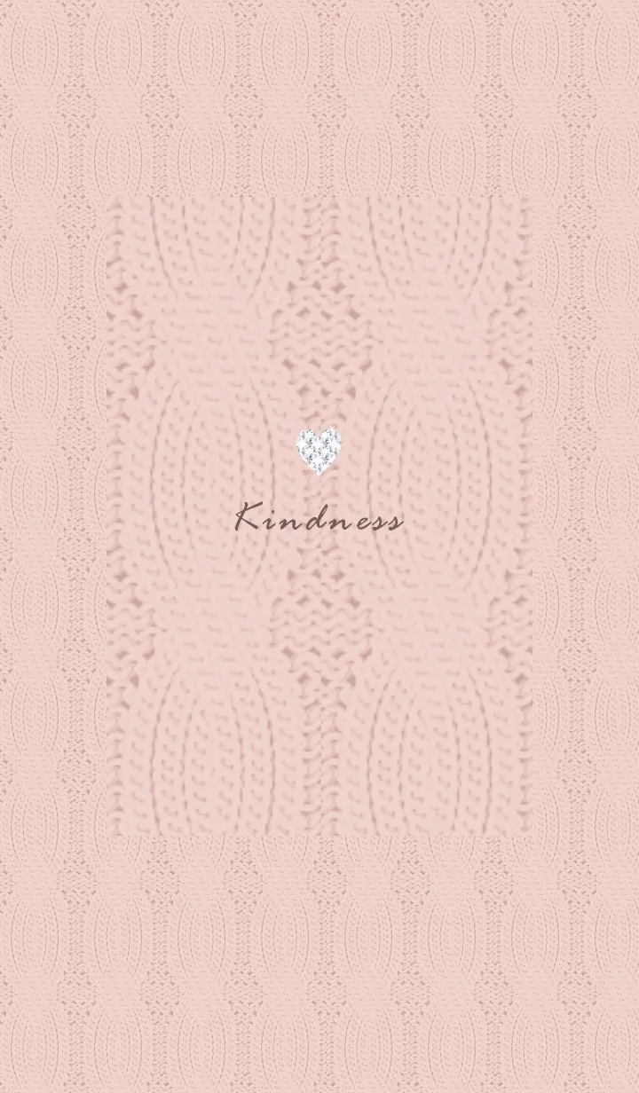 [LINE着せ替え] ～ハートとニット♥オレンジ09_1～の画像1