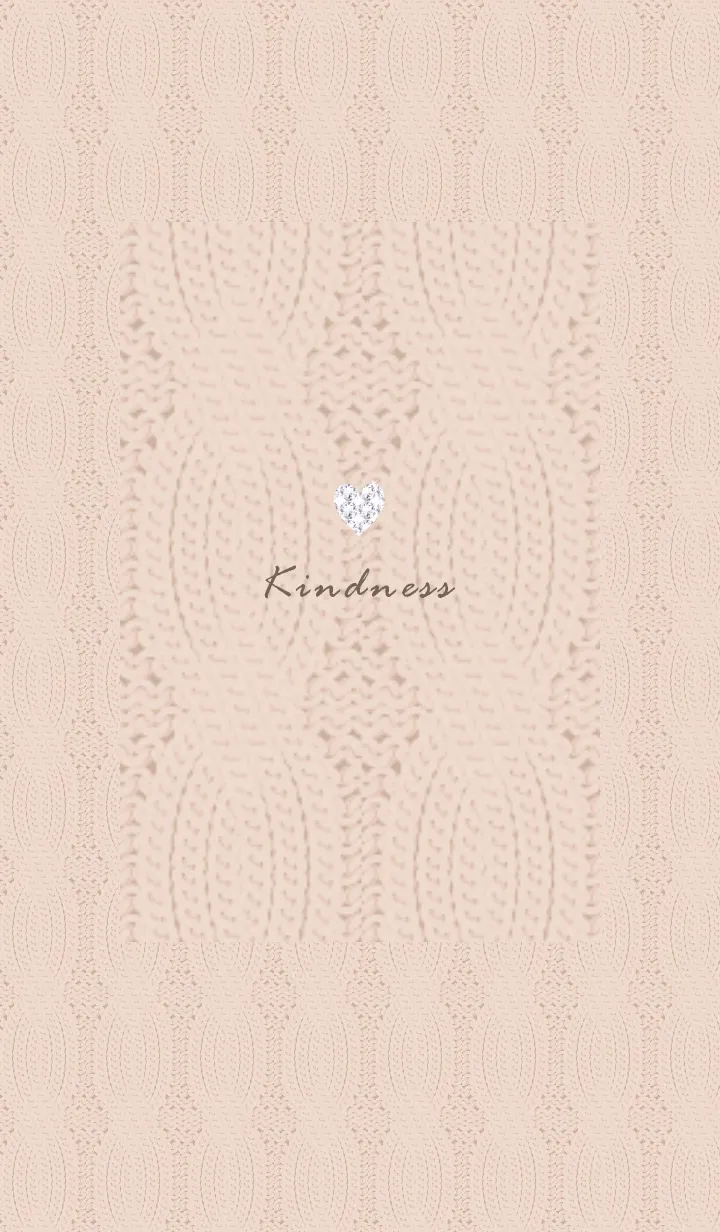 [LINE着せ替え] ～ハートとニット♥オレンジ10_1～の画像1