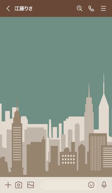 [LINE着せ替え] ブルックリン シンプルアイコン Ver.1.3の画像3