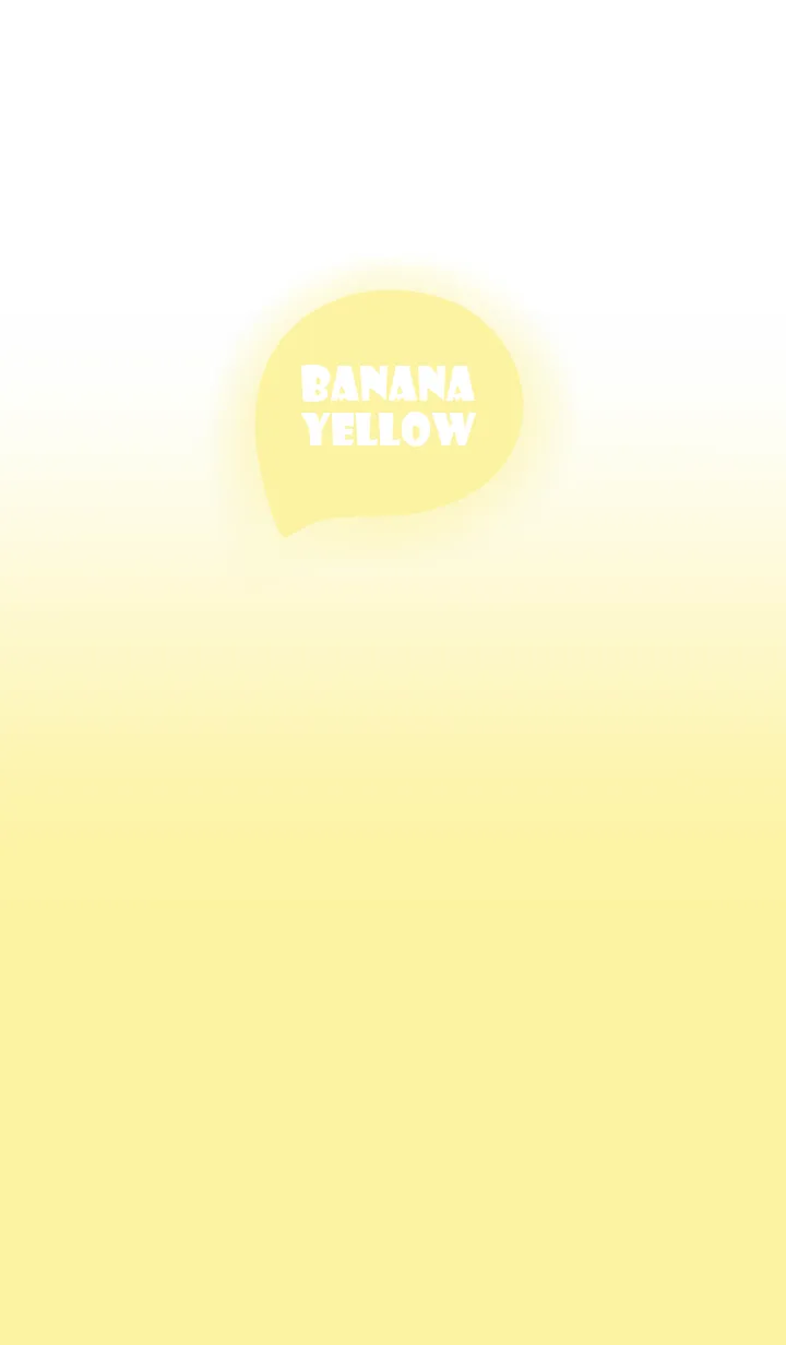 [LINE着せ替え] White & Banana Yellow  Theme (JP)の画像1