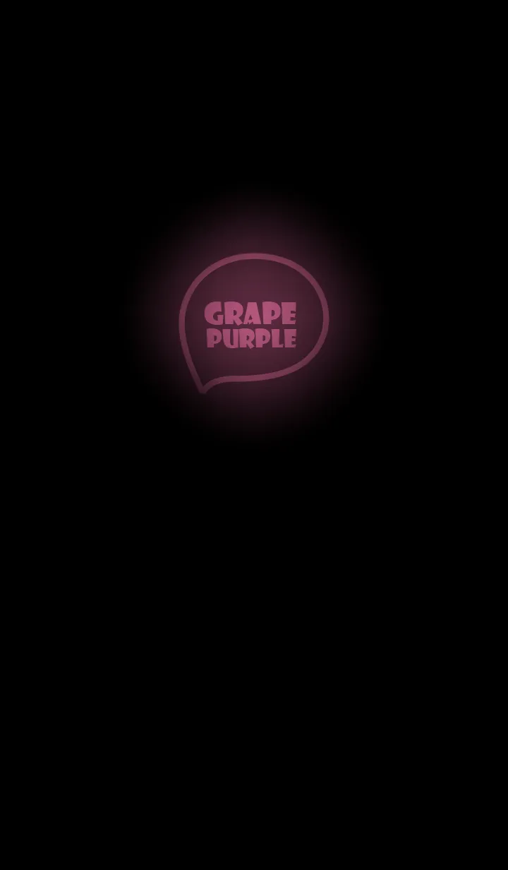 [LINE着せ替え] Grape Purple Neon Theme Ver.7 (JP)の画像1