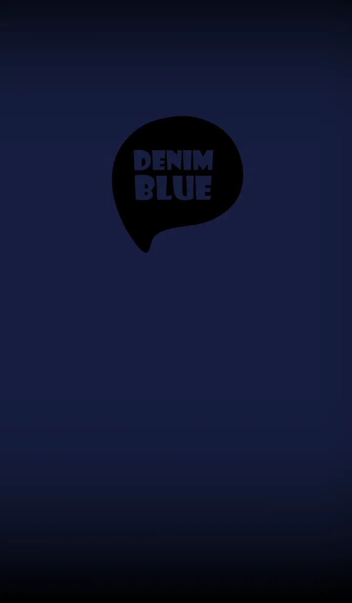 [LINE着せ替え] Denim Blue And Black Vr.9 (JP)の画像1