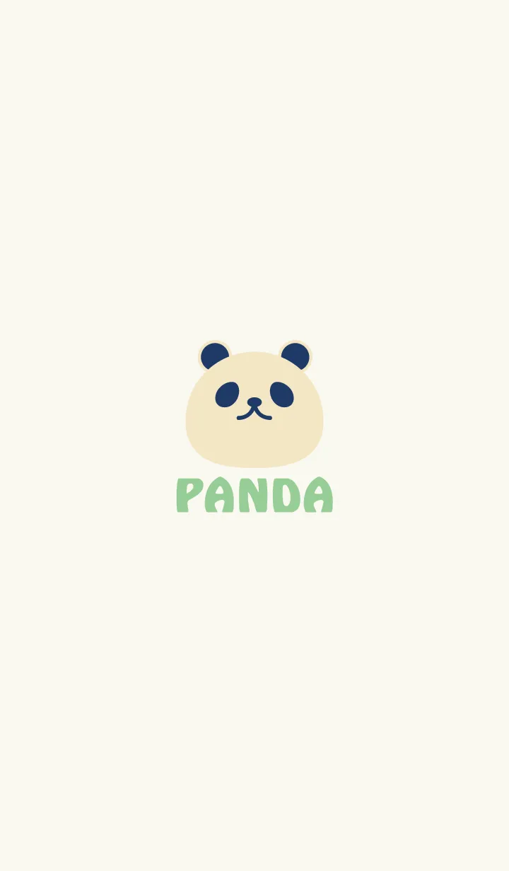 [LINE着せ替え] SIMPLE PANDA...の画像1