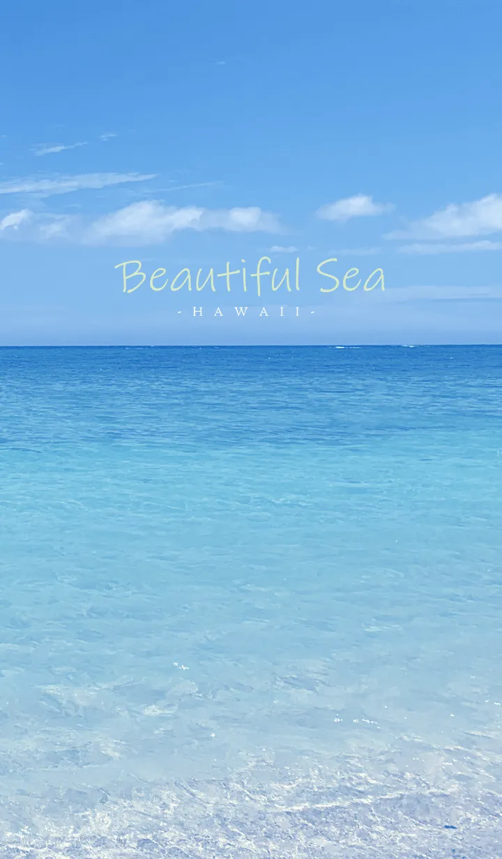 [LINE着せ替え] Beautiful Sea Hawaii 13の画像1