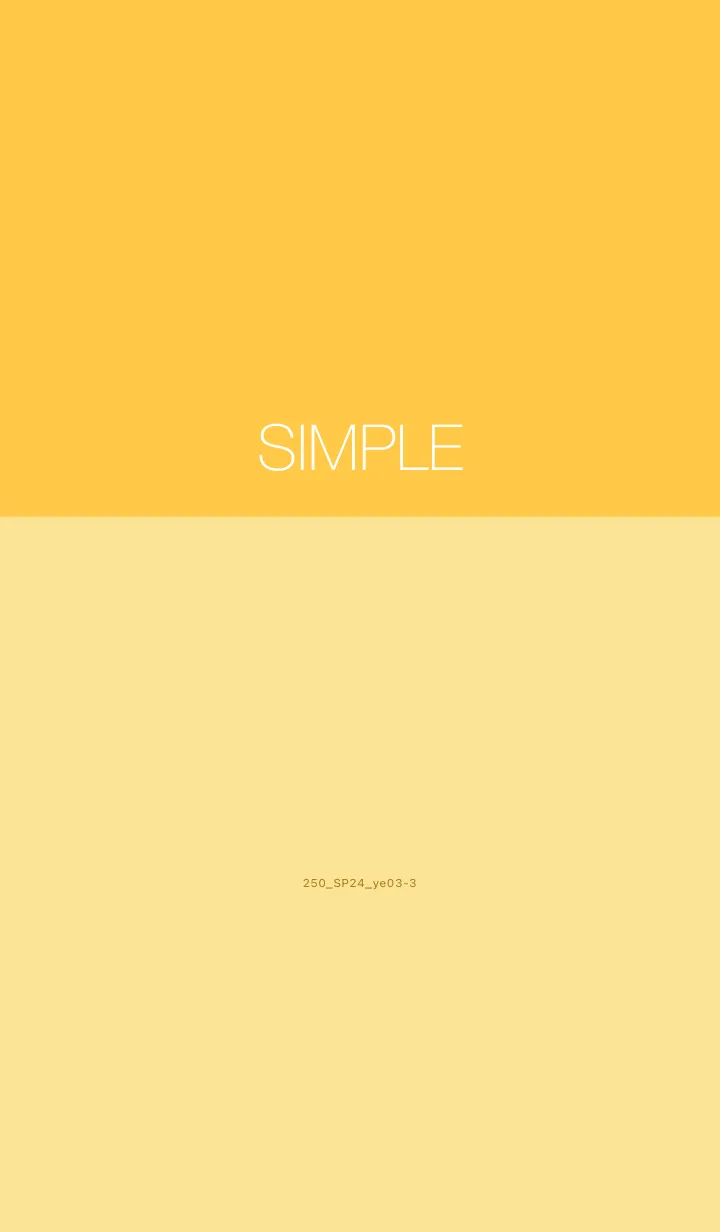 [LINE着せ替え] 250.24_イエロー3-3の画像1