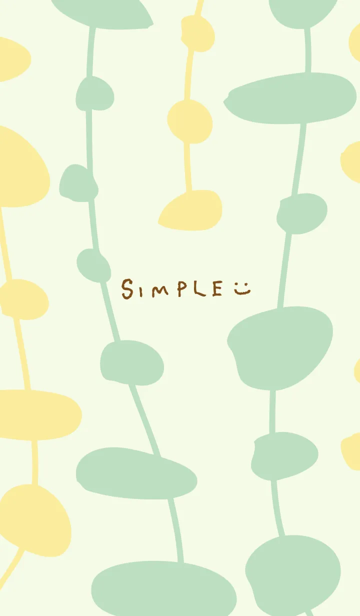 [LINE着せ替え] 可愛いカラー グリーン4の画像1