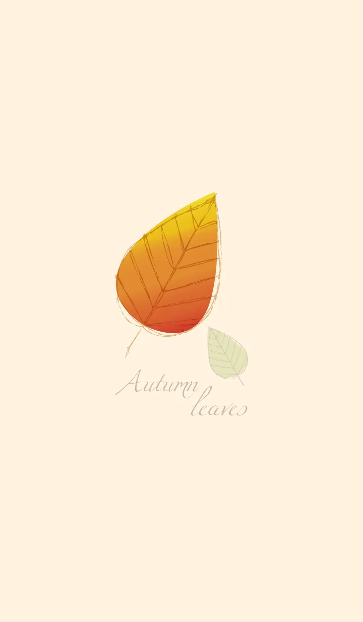 [LINE着せ替え] Autumn leaves..3の画像1