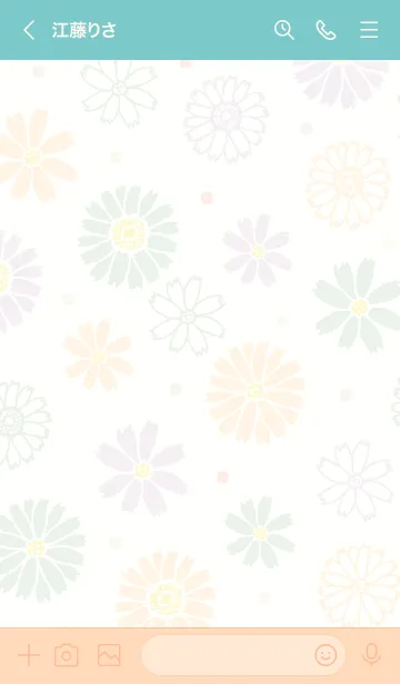 [LINE着せ替え] 春満開 四角18の画像3