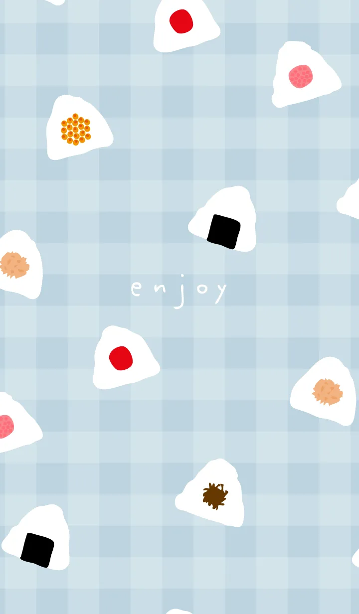 [LINE着せ替え] おにぎり たくさん17の画像1