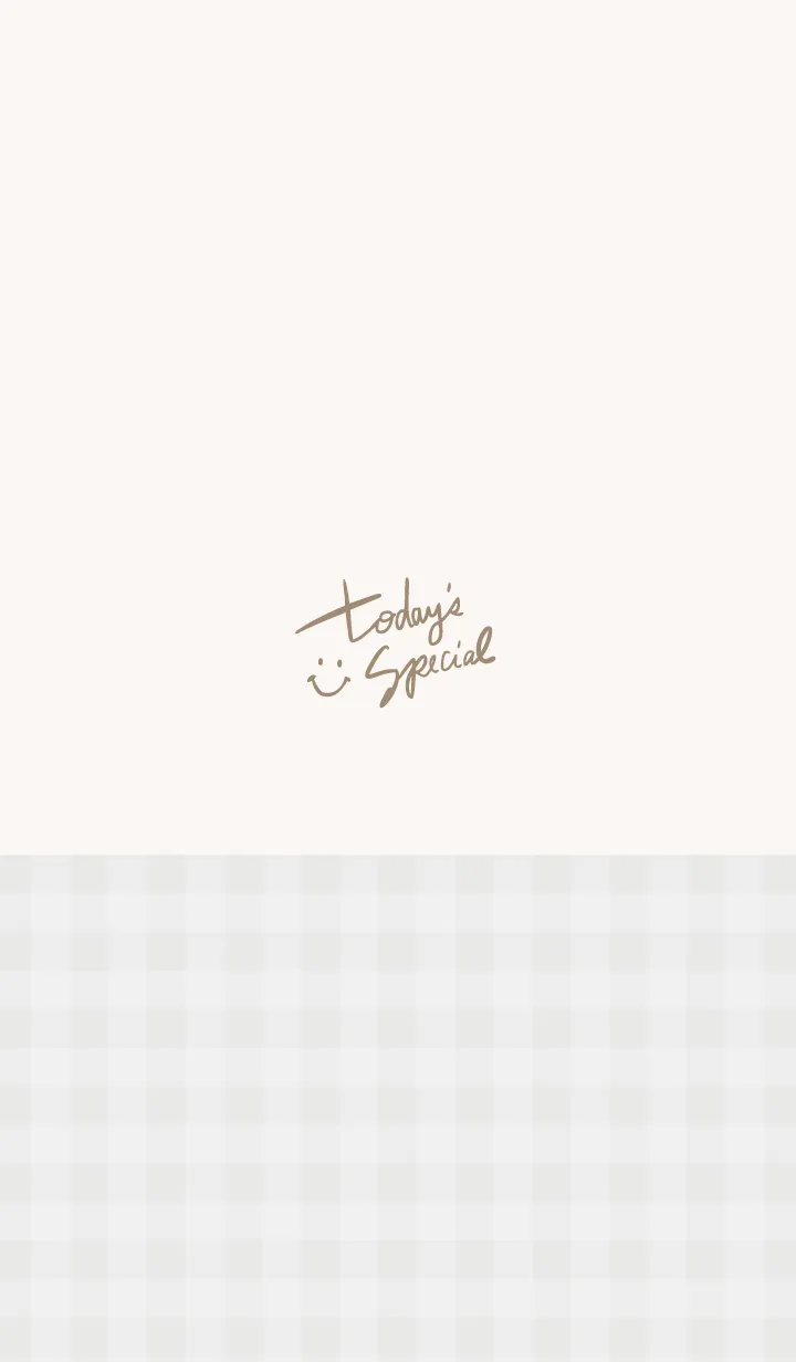 [LINE着せ替え] 無地ギンガムチェック グレー2の画像1