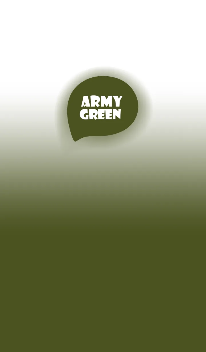 [LINE着せ替え] White & Army Green Theme (JP)の画像1