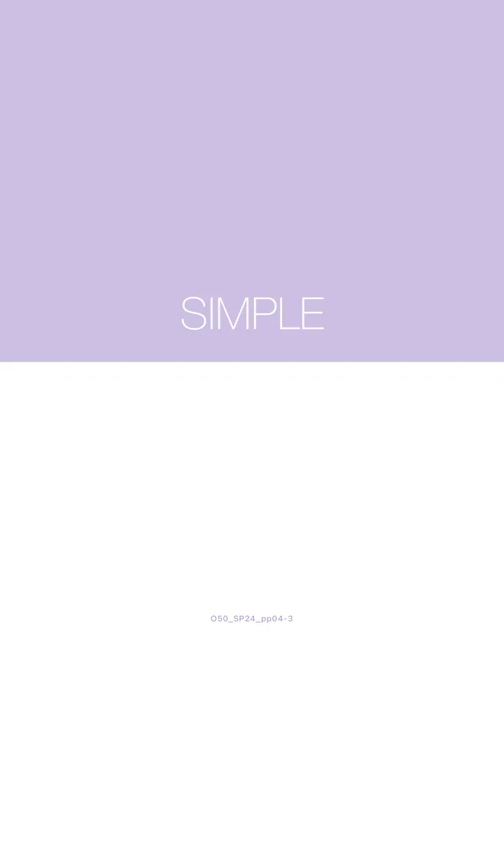 [LINE着せ替え] O50_24_パープル4-3の画像1