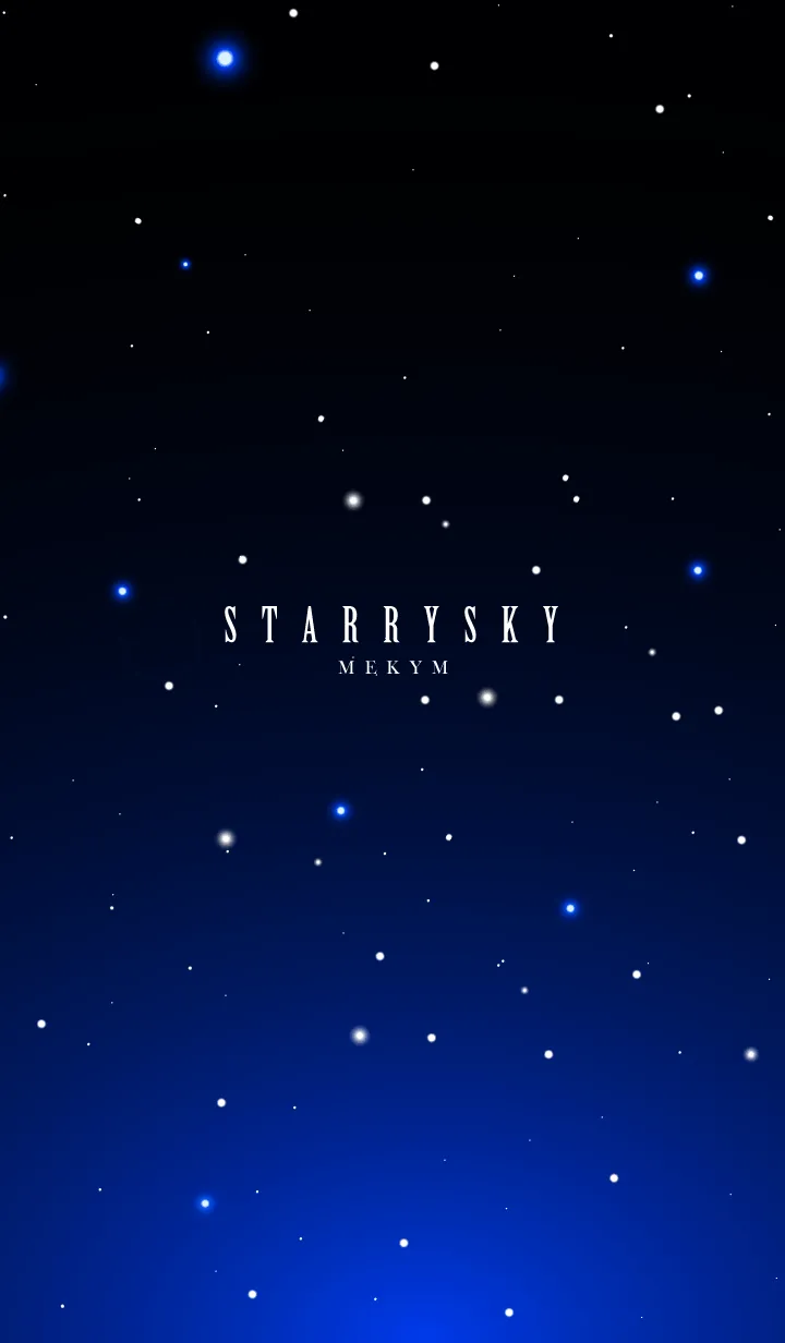 [LINE着せ替え] STARRY SKY-STAR 6の画像1