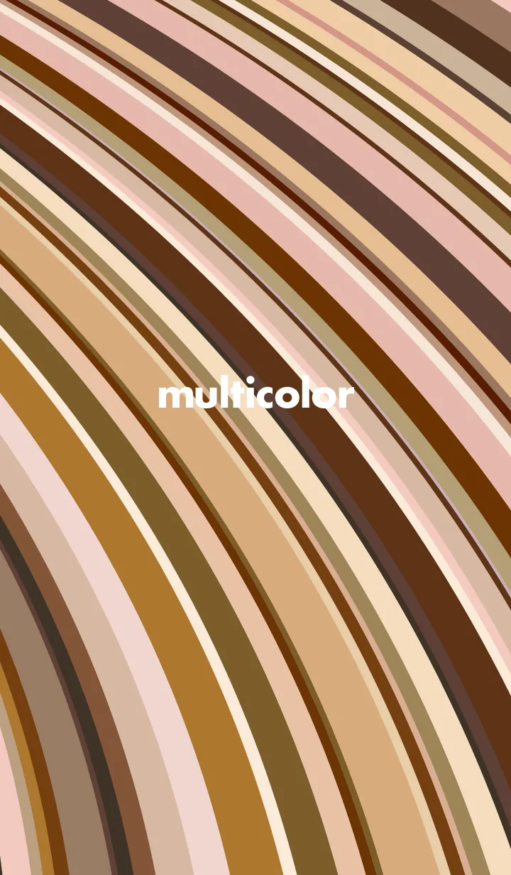 [LINE着せ替え] マルチカラーストライプ05の画像1