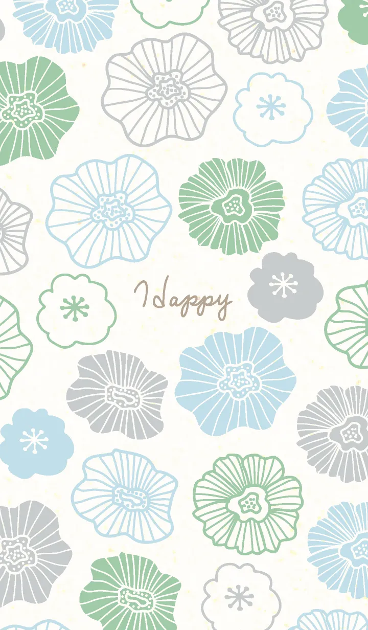 [LINE着せ替え] 北欧風 お花 可愛い30の画像1