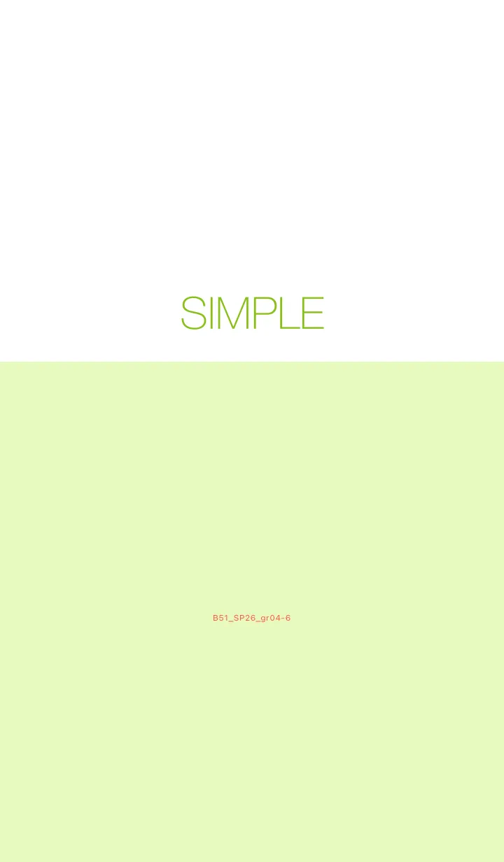 [LINE着せ替え] B51.26_グリーン4-6の画像1