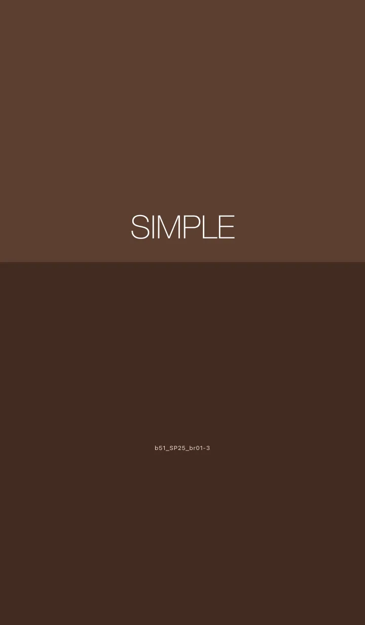 [LINE着せ替え] b51_25_ブラウン1-3の画像1