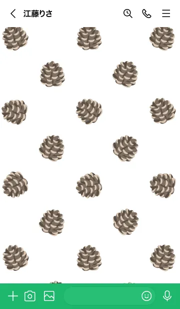 [LINE着せ替え] ウロコインコの着せかえの画像3