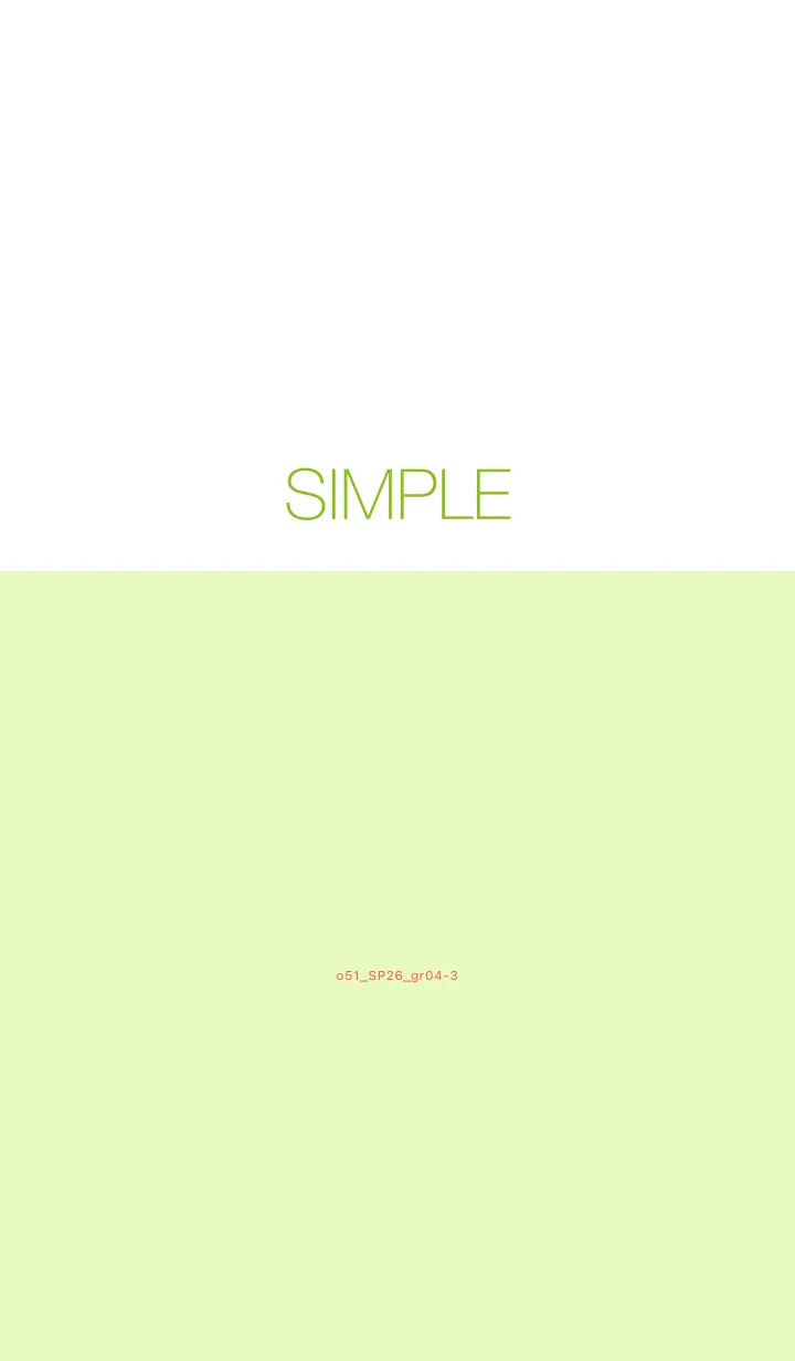 [LINE着せ替え] o51_26_グリーン4-3の画像1