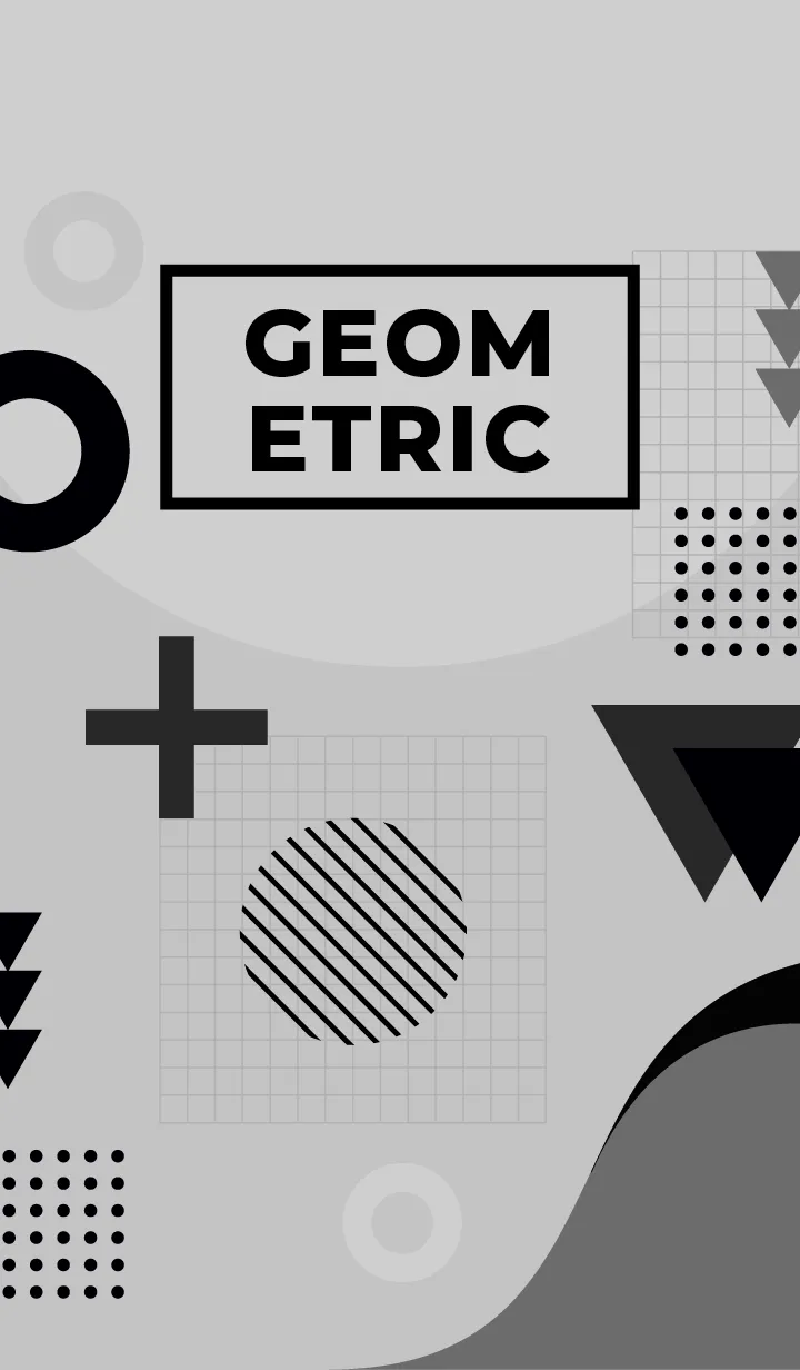 [LINE着せ替え] Geometric Flat Collection 1.4の画像1