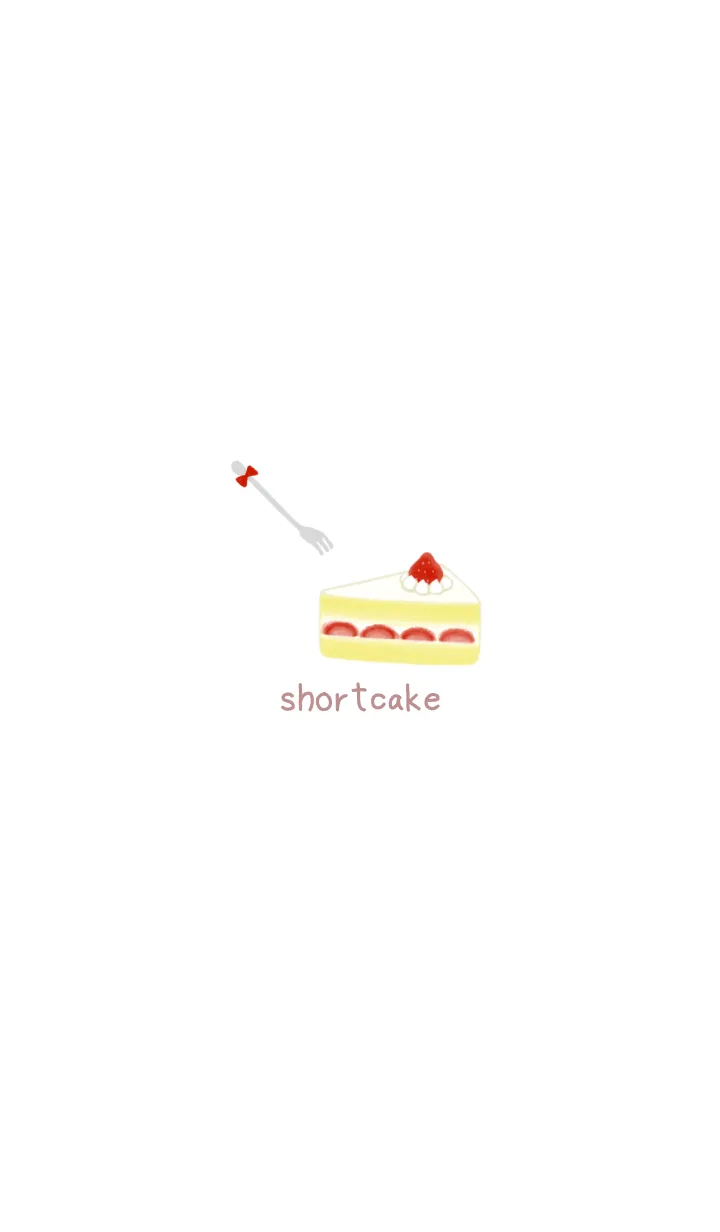 [LINE着せ替え] いちごショートケーキの画像1