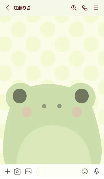 [LINE着せ替え] Animal Portrait - The Frogの画像3