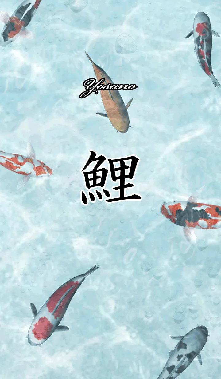[LINE着せ替え] よさの用和風鯉の画像1