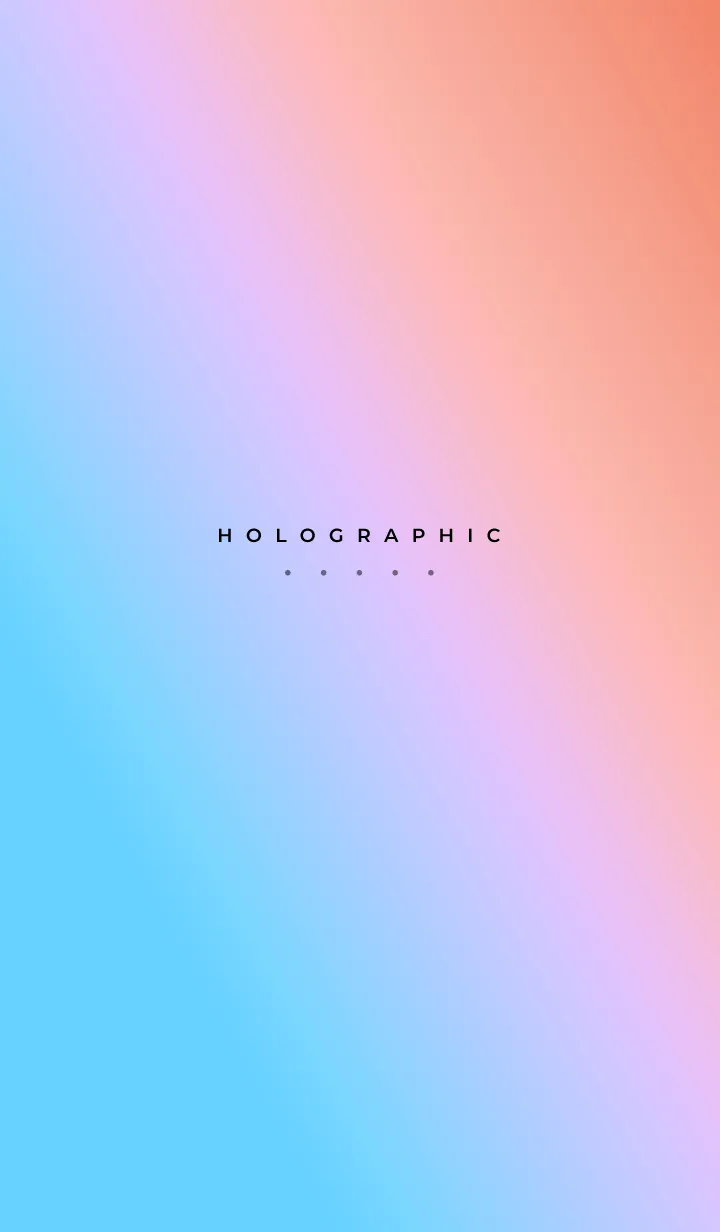 [LINE着せ替え] ホログラフィック 027の画像1