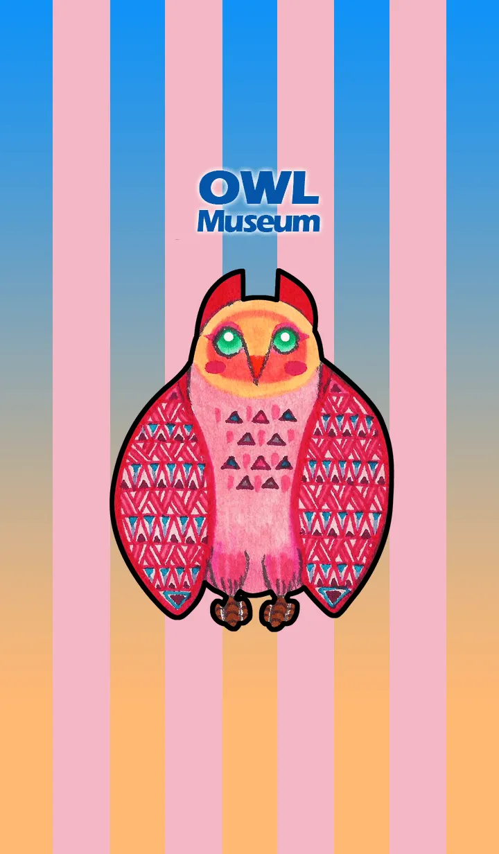 [LINE着せ替え] フクロウ 博物館 193 - Boss Owlの画像1