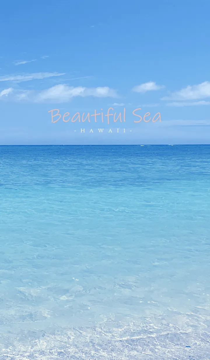 [LINE着せ替え] Beautiful Sea Hawaii 17の画像1