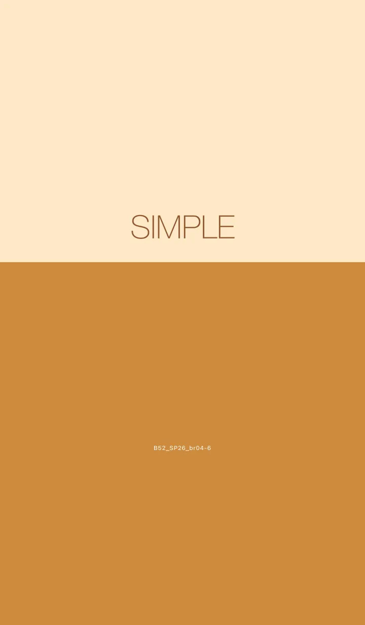 [LINE着せ替え] B52.26_ブラウン4-6の画像1