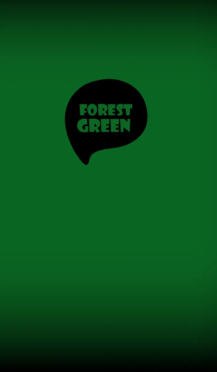 [LINE着せ替え] Forest Green  And Black Vr.9 (JP)の画像1